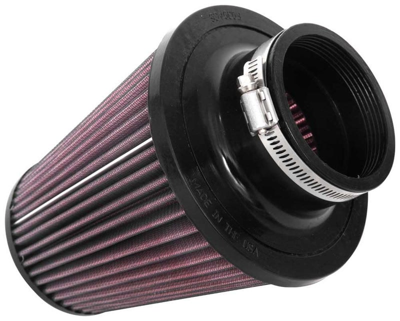 K&N High-Flow Original Lifetime Universal Clamp-On Air Filter: High Performance, Premium, Washable: Flange Diameter: 3 In, Filter Height: 6.75 In, Flange Length: 1.75 In, Shape: Round Tapered, RU-4700 - Image 2
